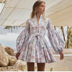 No Pise La Grama *NEW* Carta Y Letra Floral Mini Dress - no belt